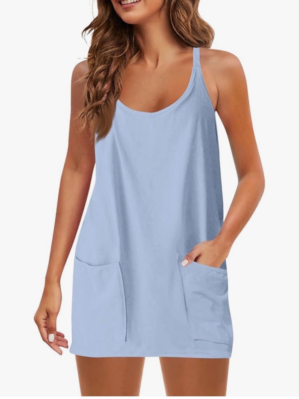 Light Blue Athletic / Tennis Dress w/shorts